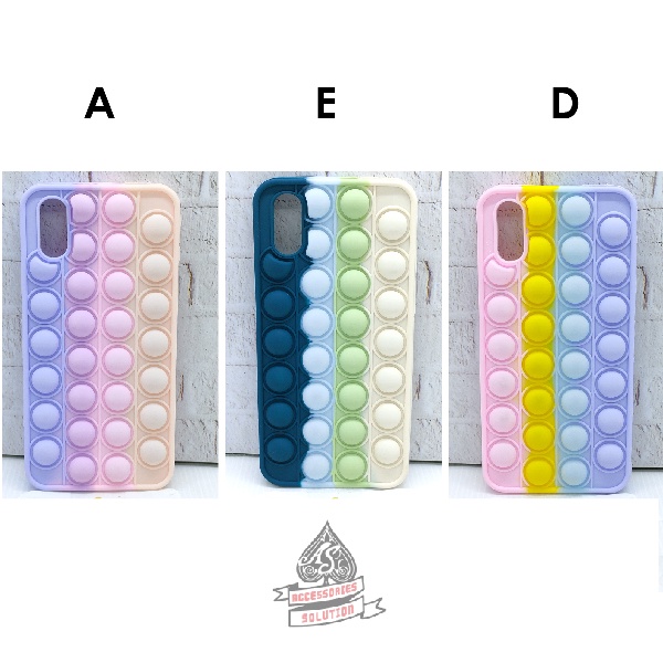 SILICONE CASE POP IT SAMSUNG A03S - CASE PENGHILANG STRESS PUSH IT