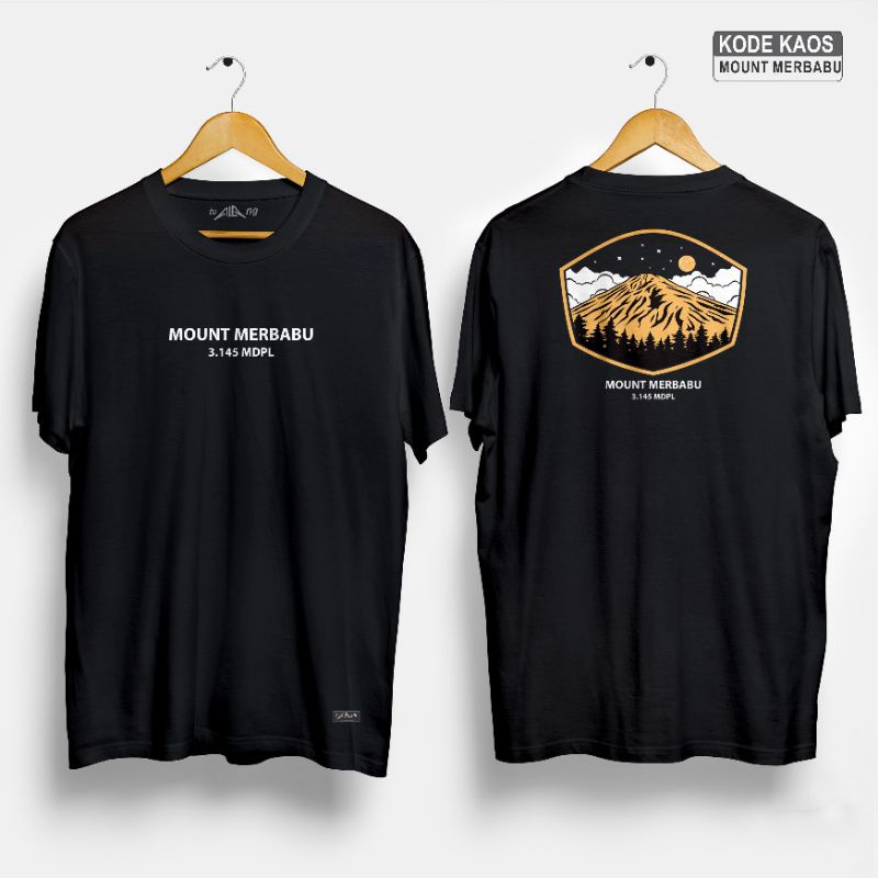 [COD] MOUNT MERBABU kaos gunung kaos pendaki baju gunung baju pendaki