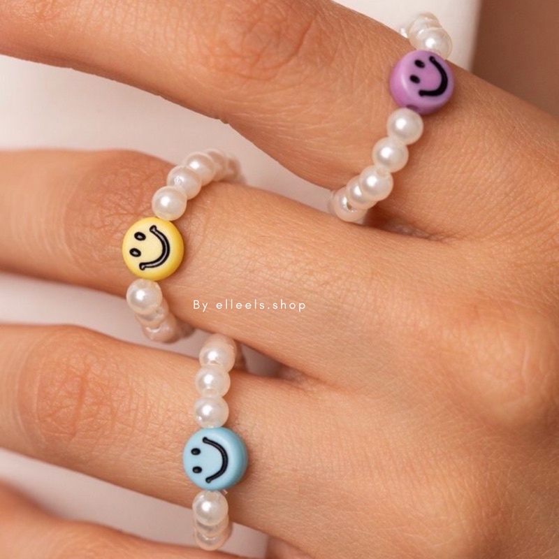 CINCIN MANIK MUTIARA PUTIH/cincin manik