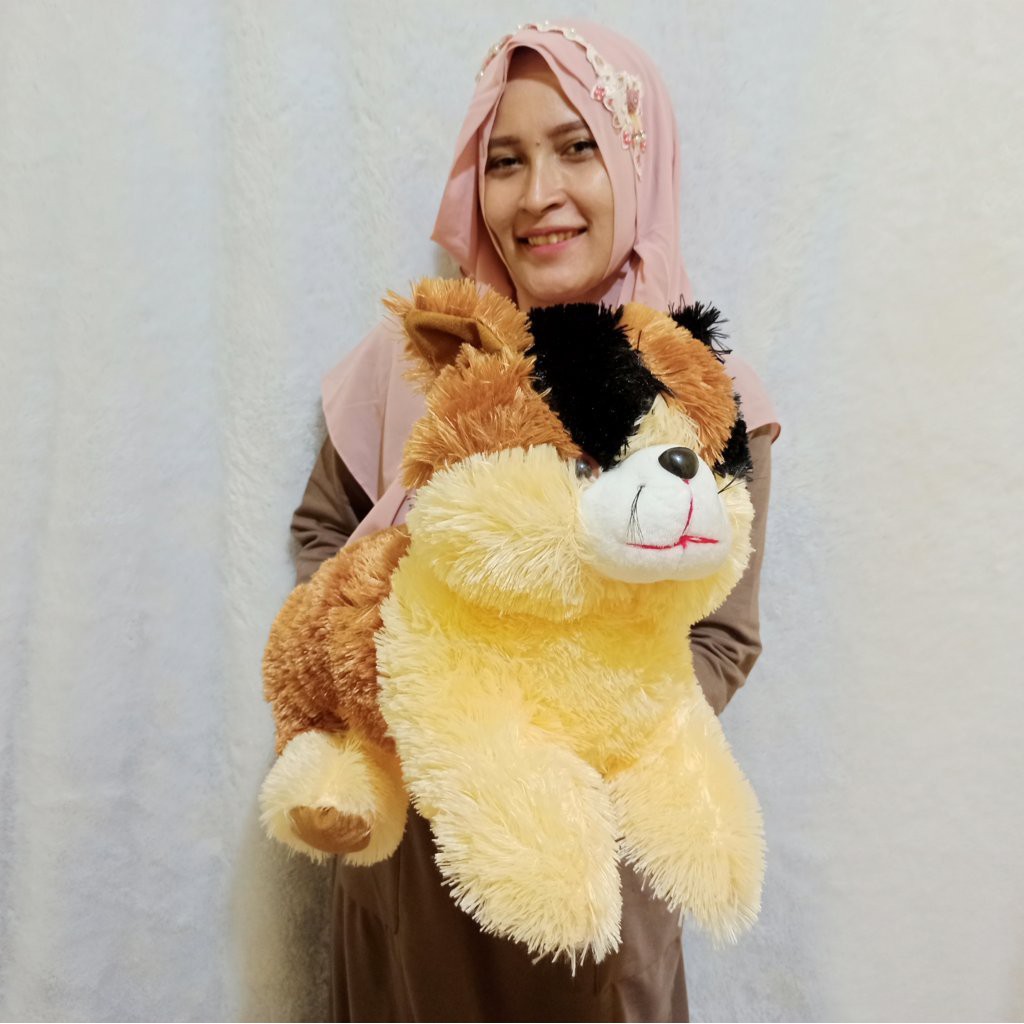 BONEKA Kucing belang XL MURAH