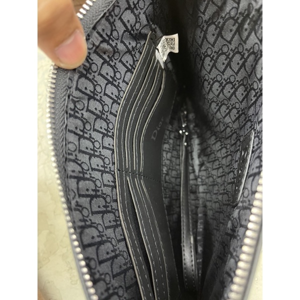 clutch dior kanvas free box import premium clutch branded import