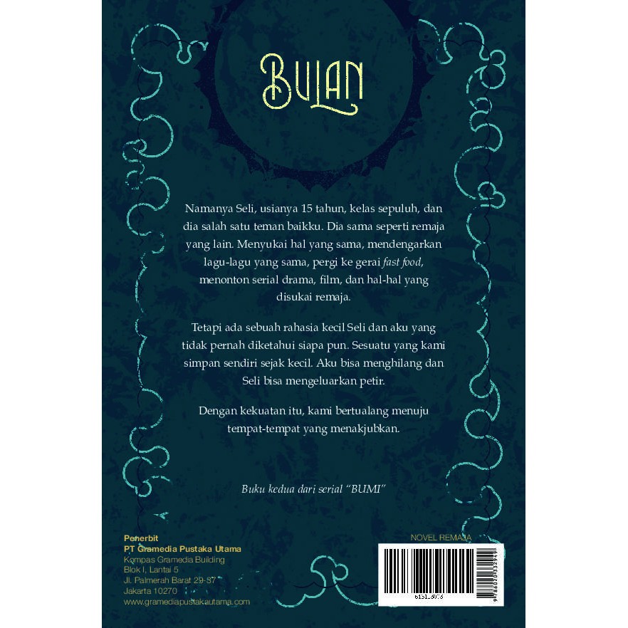 Bulan : Seri Kedua by (Tere Liye ) Cover Baru