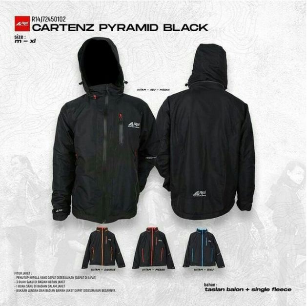 Jaket Gunung Rei Arei Cartenz Pyramid