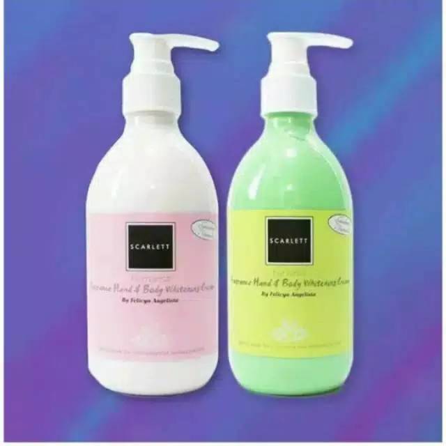 Body lotion scarlet