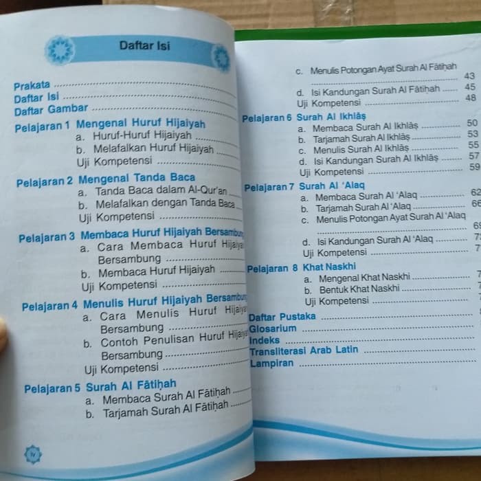Buku Belajar Baca Tulis Al Quran Btq K13 Untuk Sd Mi Kelas 1 Shopee Indonesia