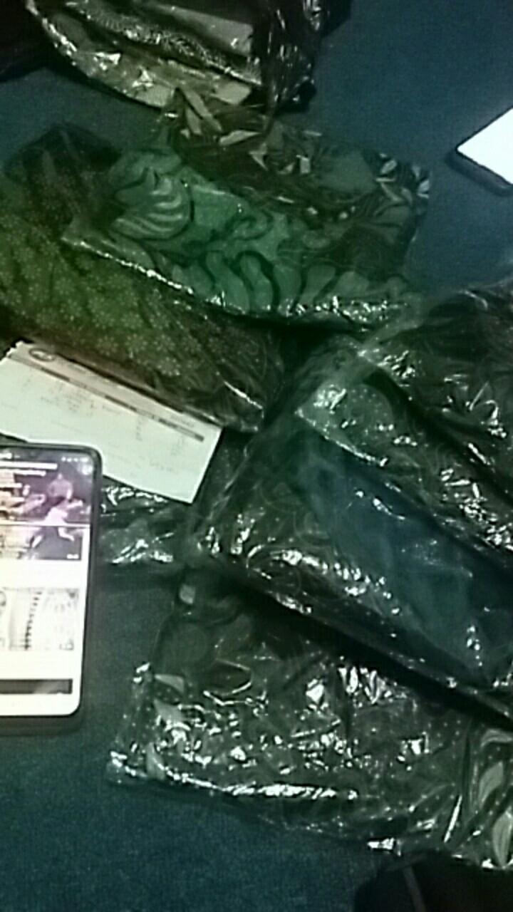 Gamis Batik Jawi Modern Rit Resleting Depan Bahan Katun Primisima Adem Dan Tebal 0115/1622