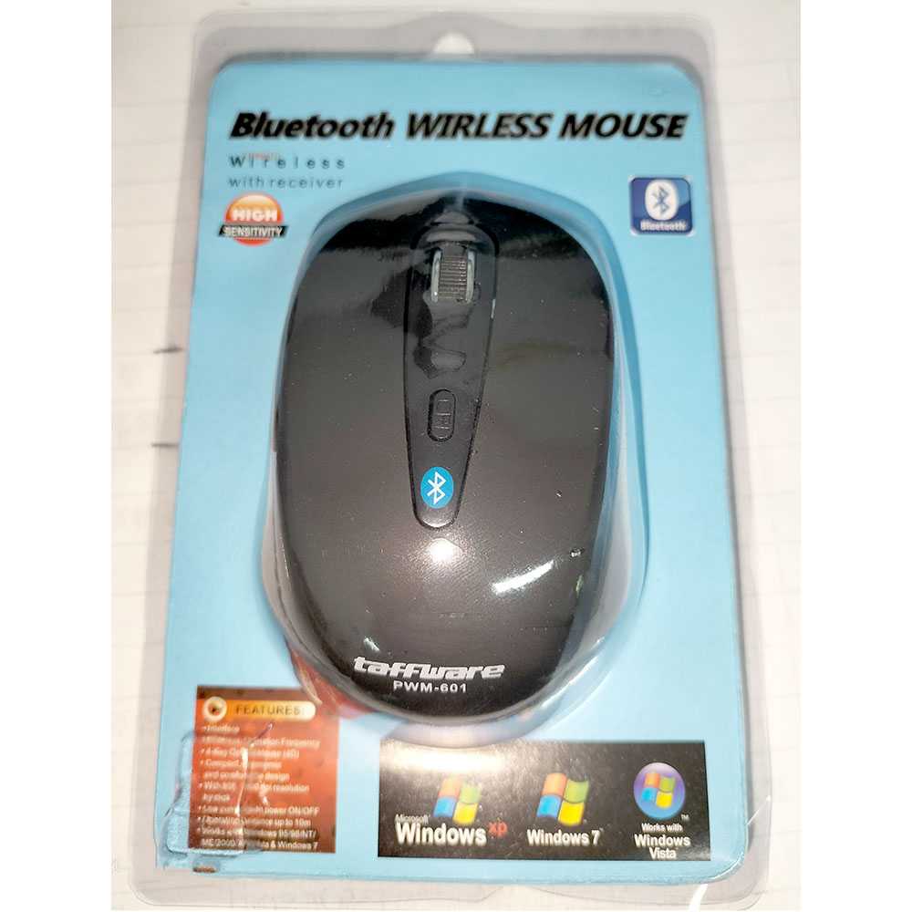 TC-BA Taffware Mouse Bluetooth 3.0 2.4GHz 1600DPI - PWM-601