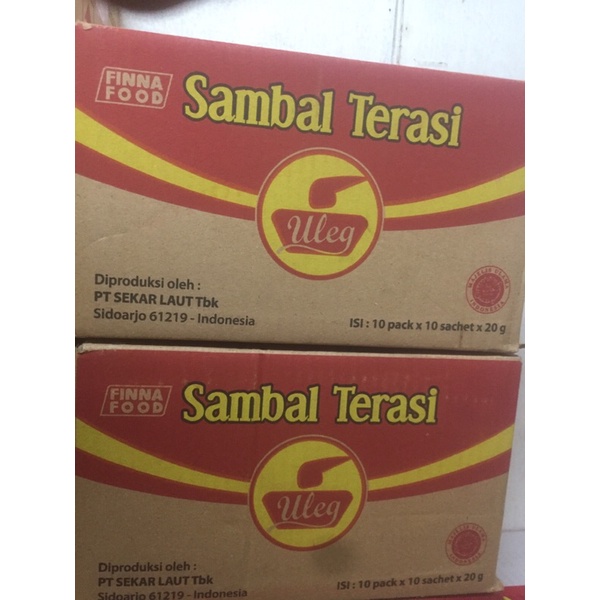 

sambal uleg Terasi finna 1dus