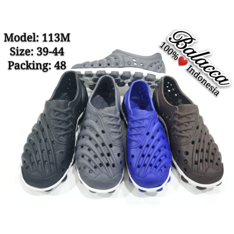 Sepatu pria merk balacca Sepatu karet pria anti air