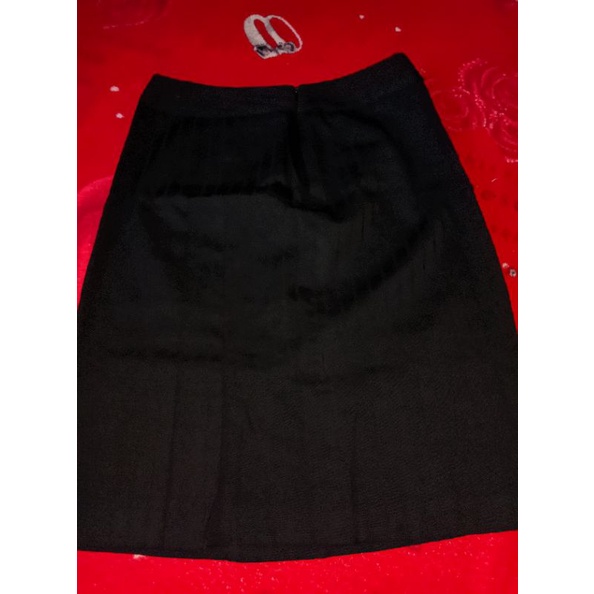 Rok hitam wanita mini pendek span preloved PL