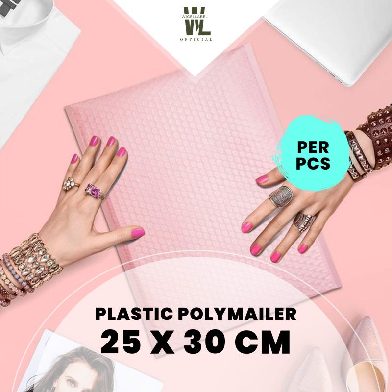

25 x 30cm SATUAN Bubble Mailer Amplop Polybubble Rusfet