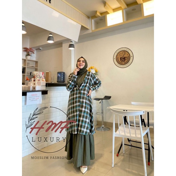VINIA DRESS 2IN1 by HMF LUXURY