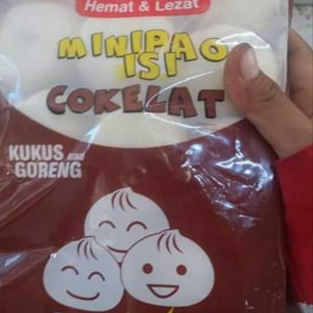 

Minipau cokelat lumer