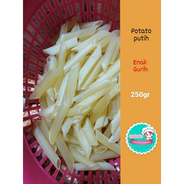 

KERUPUK POTATO BULAT BENING (MENTAH)