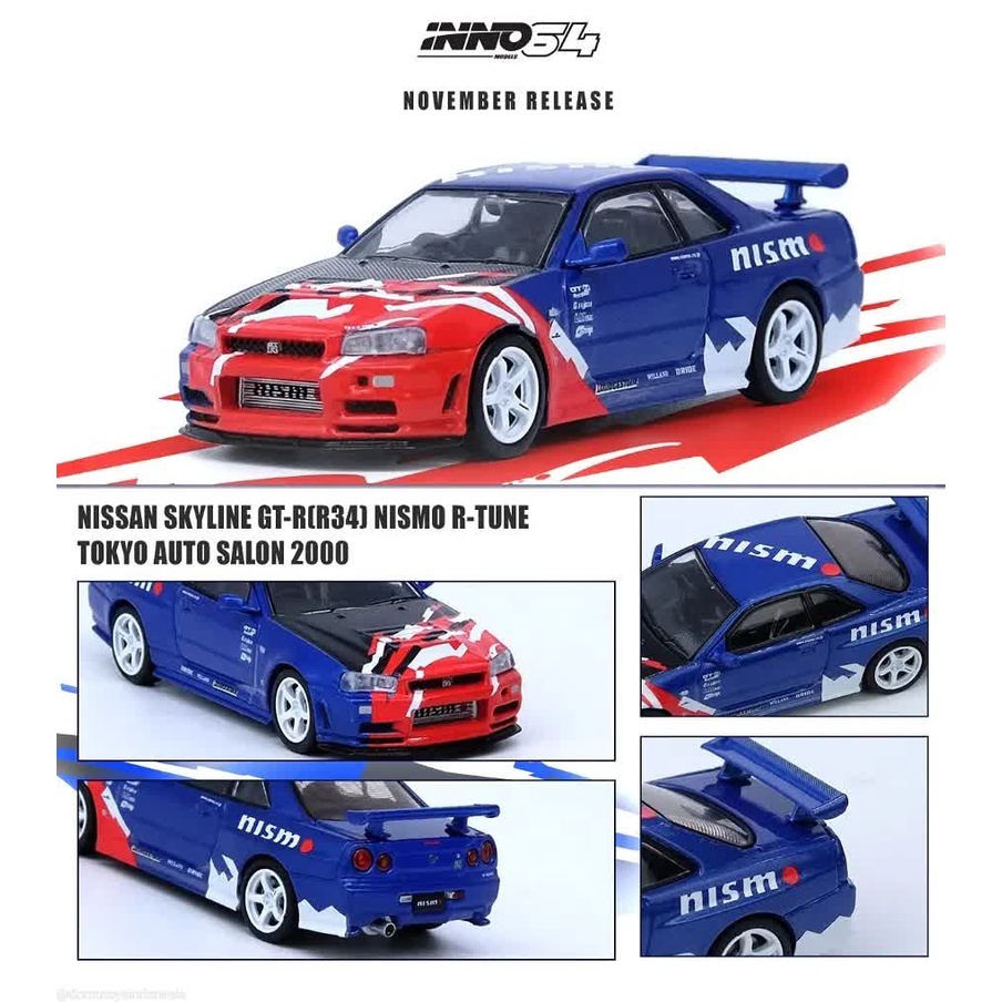 Inno64 Nissan Skyline GT-R (R34) Nismo R-Tune Tokyo Auto Salon 2000