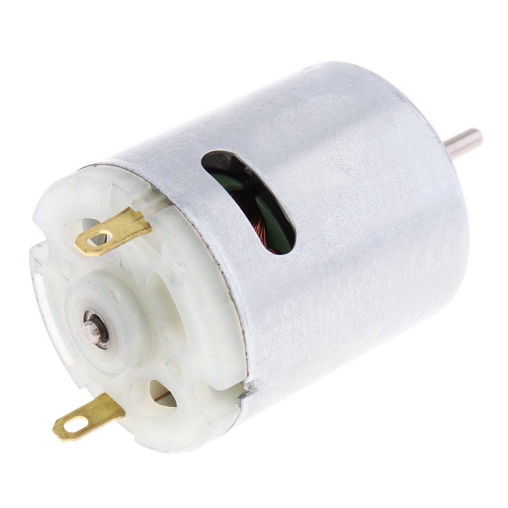 Rs365 DC High Speed Motor Mini Motor Elektrik 12V Untuk Pengering Rambut Motor DC