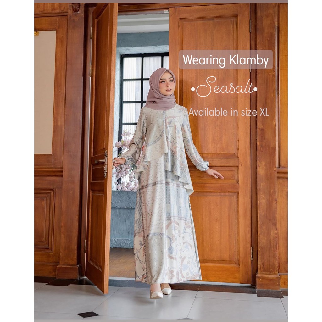 Wearing Klamby Rumi Dress Seasalt
