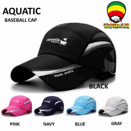 TOPI AQUATIC SPORT PRIA WANITA / TOPI AQUATIC OLAHRAGA / TOPI OLAHRAGA / TOPI JOGING