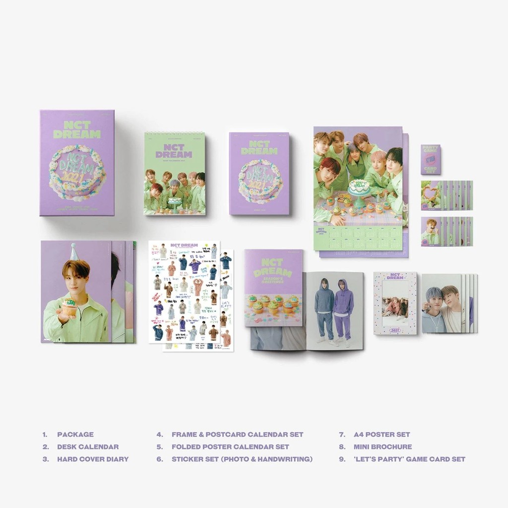 Sharing NCT DREAM 2021 Season's Greetings