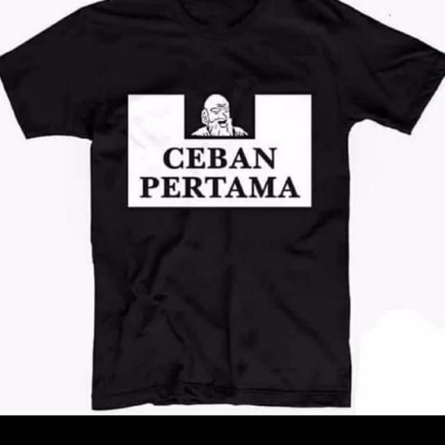 Tshirt baju kaos CEBAN PERTAMA