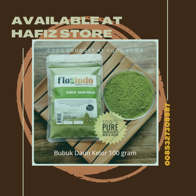 

(Hafiz Store) Bubuk Moringa/ Masker Kelor / Masker Moringa / Daun Kelor / Bubuk Kelor 100 gram