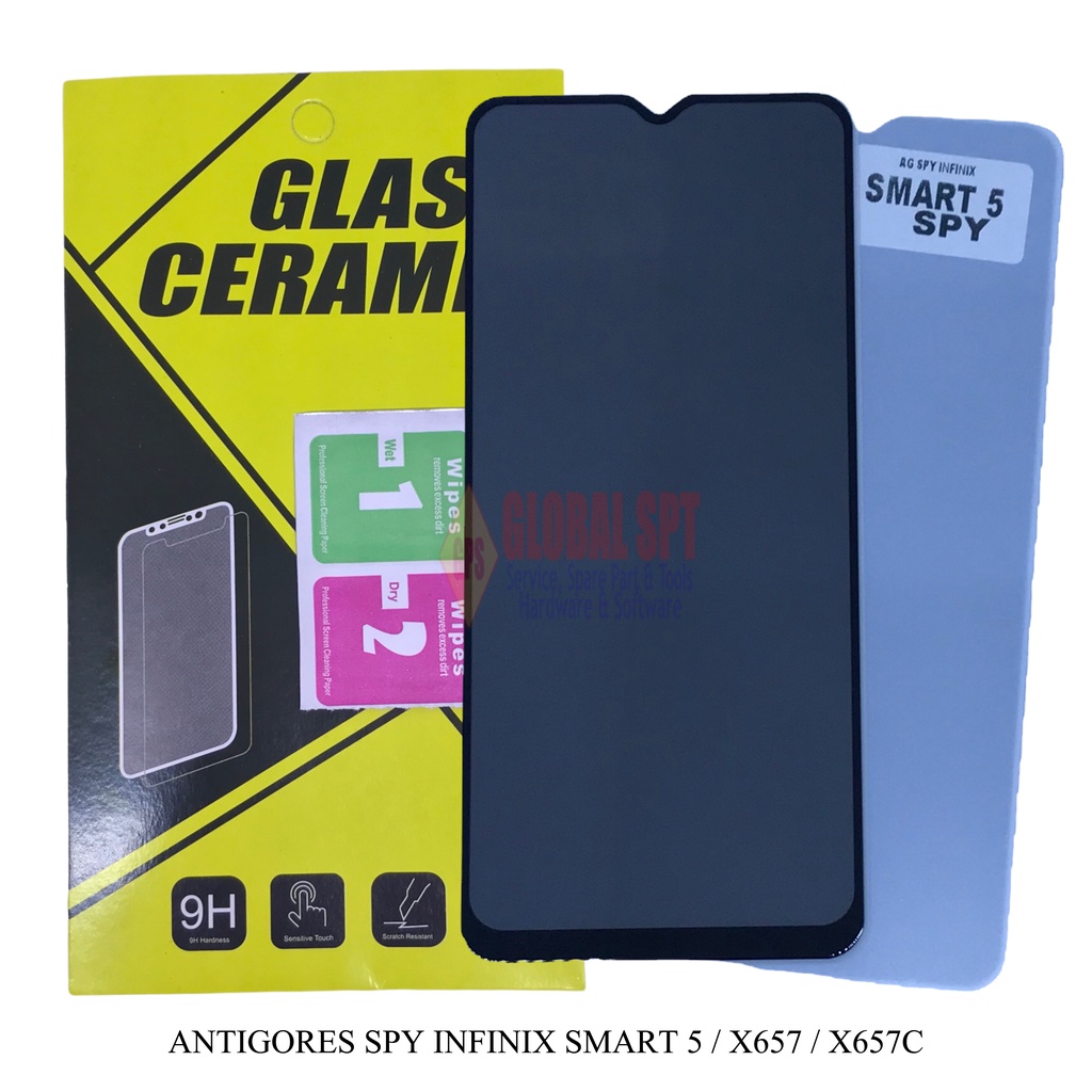 SPY INFINIX SMART 5 / ANTIGORES / TEMPERED GLASS INFINIX X657 / X657C