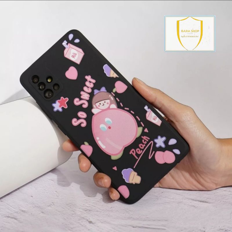 Bara 1 | Case Kartun Softcase Macaron For All Type SAMSUNG A02 A02s A03 A03s A10 A10s A11/M11 A12/M12 A13 A20/A30 A20s A21 A22 A23 A31 A32 A33 A50/A30s/A50s A51 A52 A53 A71 A72 A73 4G/5G