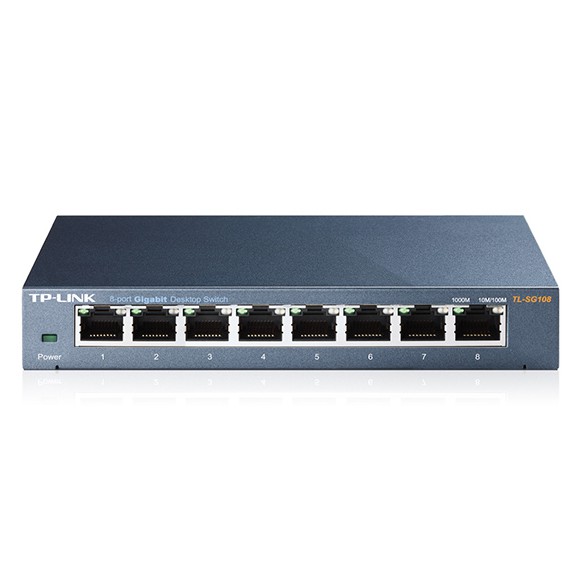 Networking TP - Link Switch 8 Port Gigabit 10/100/1000 - TL-SG108