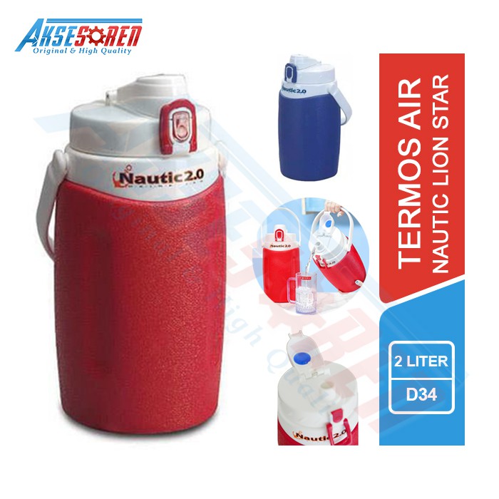 Jual Termos Air Panas Atau Dingin Nautic D342 Liter Drink Jar Lion Star Teko Tempat Air 4026