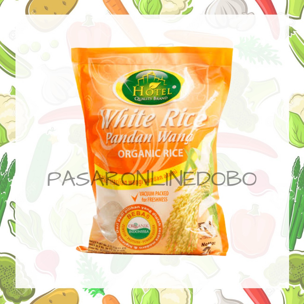 

Hotel White Rice Pandan Wangi Organic