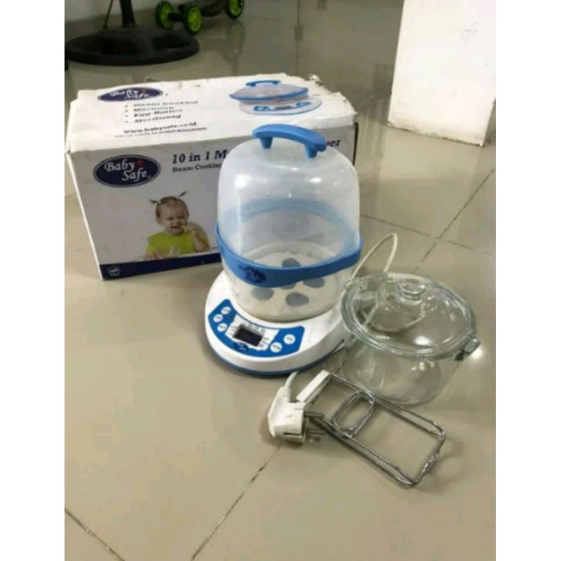 BabySafe 10 in 1 Multifunction Steamer/Steril Botol Susu Bayi