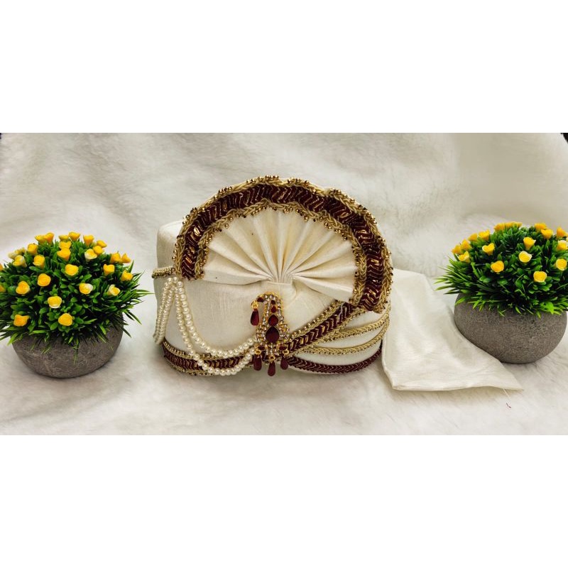 Topi penganten ala india cowok dewasa  topi cowok / topi india / turban cowok /  topi pengantin india jodha peci