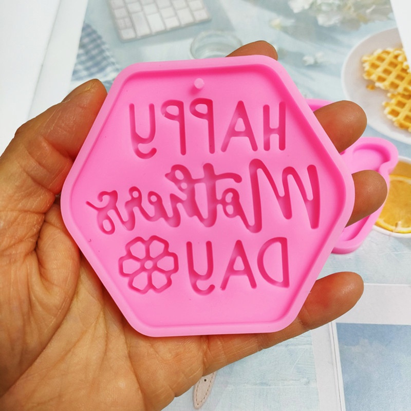 Siy Cetakan Resin Handmade DIY Bahan Silikon Untuk Hadiah Hari Ibu