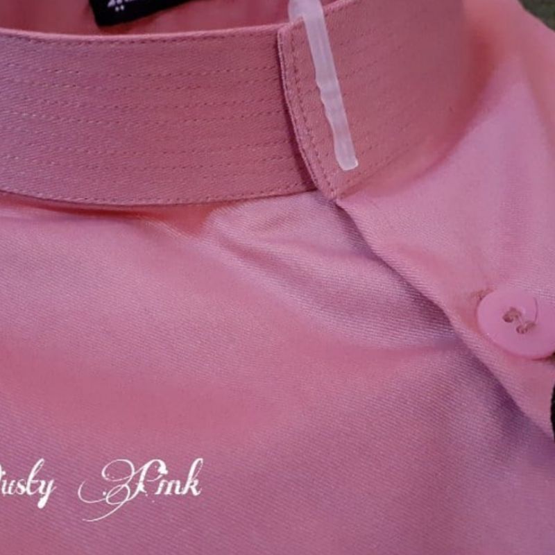 MODEL KOKO AMMU Kain Toyobo WARNA PINK &amp; Berbagai variasi warna POLOS KOKO HAIBAH