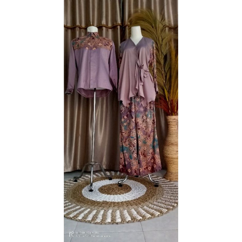 ready couple lylac setcel kimono Jumputan