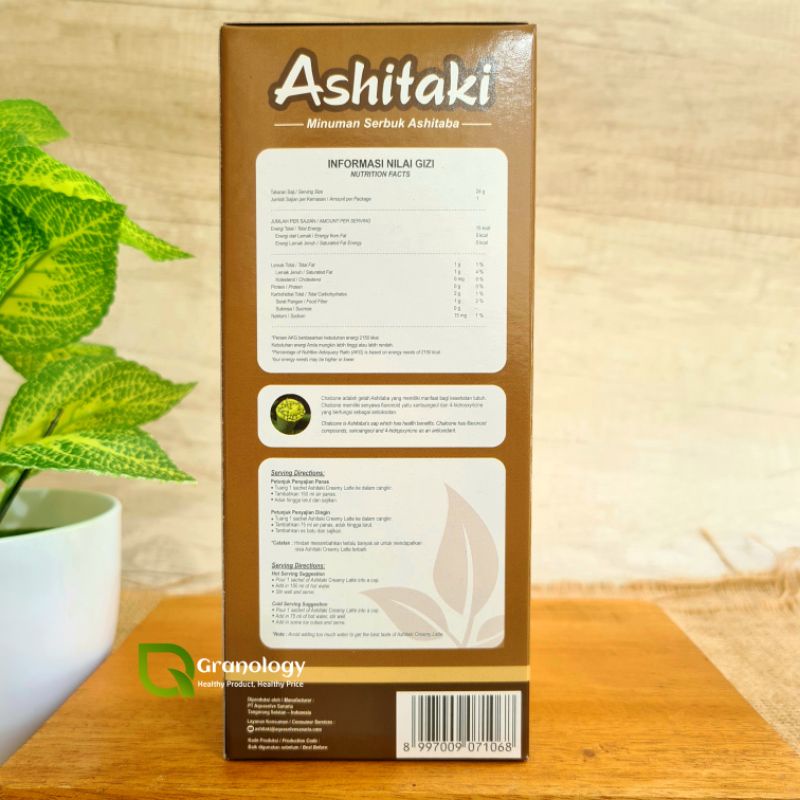 Ashitaki Creamy Latte Original - 120 g