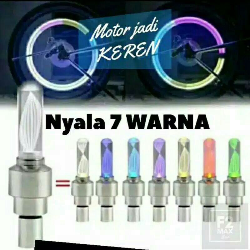 Tutup Penti LED 7 Warna (1 Pcs) - Menyala 7 warna free batrai