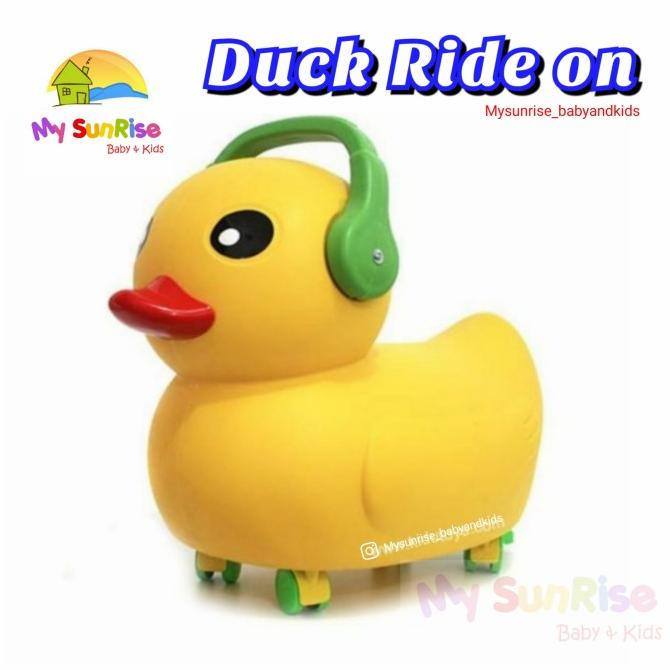 Dijamin ASLI  Ride On DUCK Tajimaku / Bebek Dorong / Mobil Bebek ORI