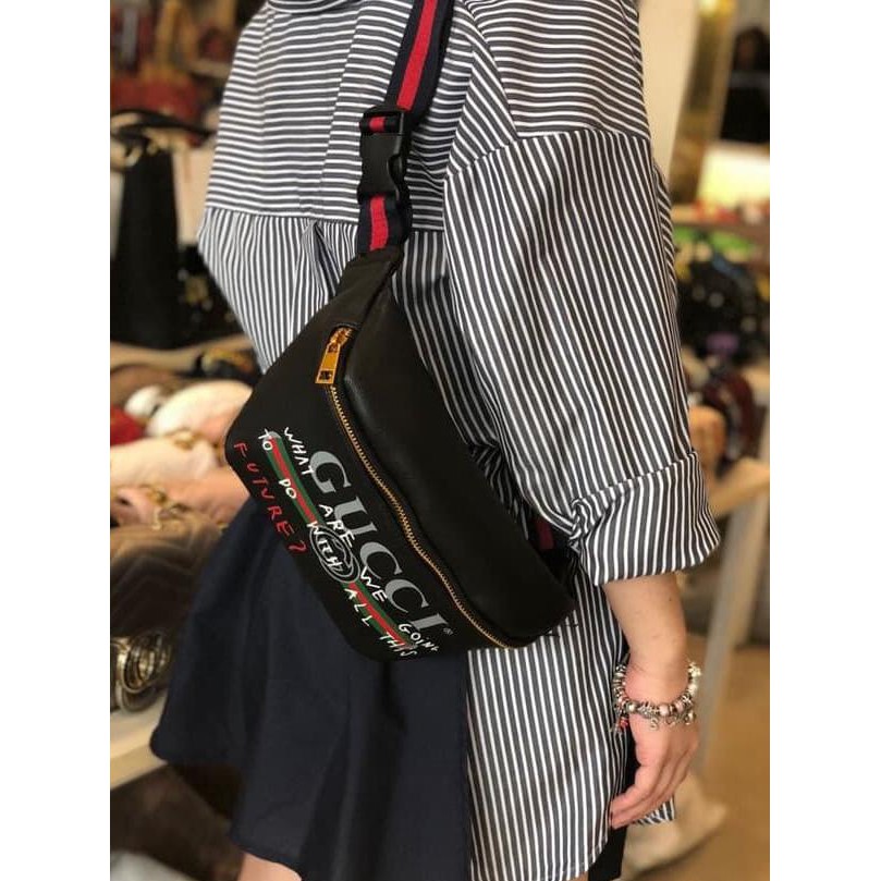 <<GXB-7 Tas selempang/pinggang Gucci pria/wanita Import .,.,.,.,.,.,.,.