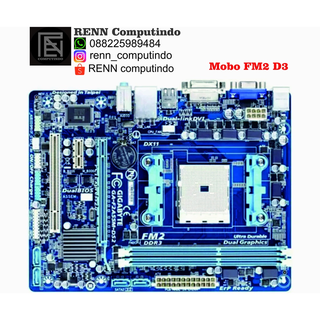 Mobo/Motherboard/Mainboard FM2 DDR3