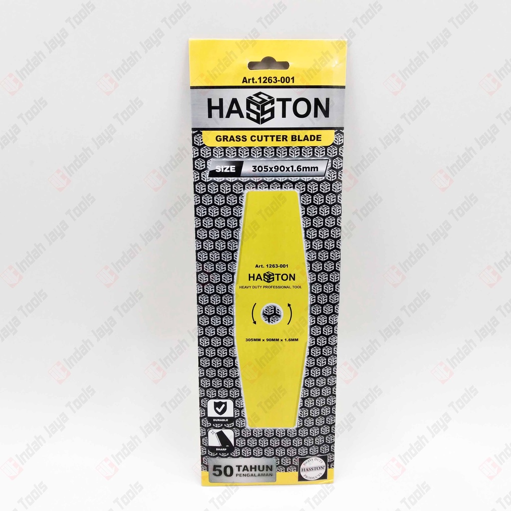 HASSTON 1263-001 Mata Pisau Potong Rumput 305 mm Brush Cutter Blade