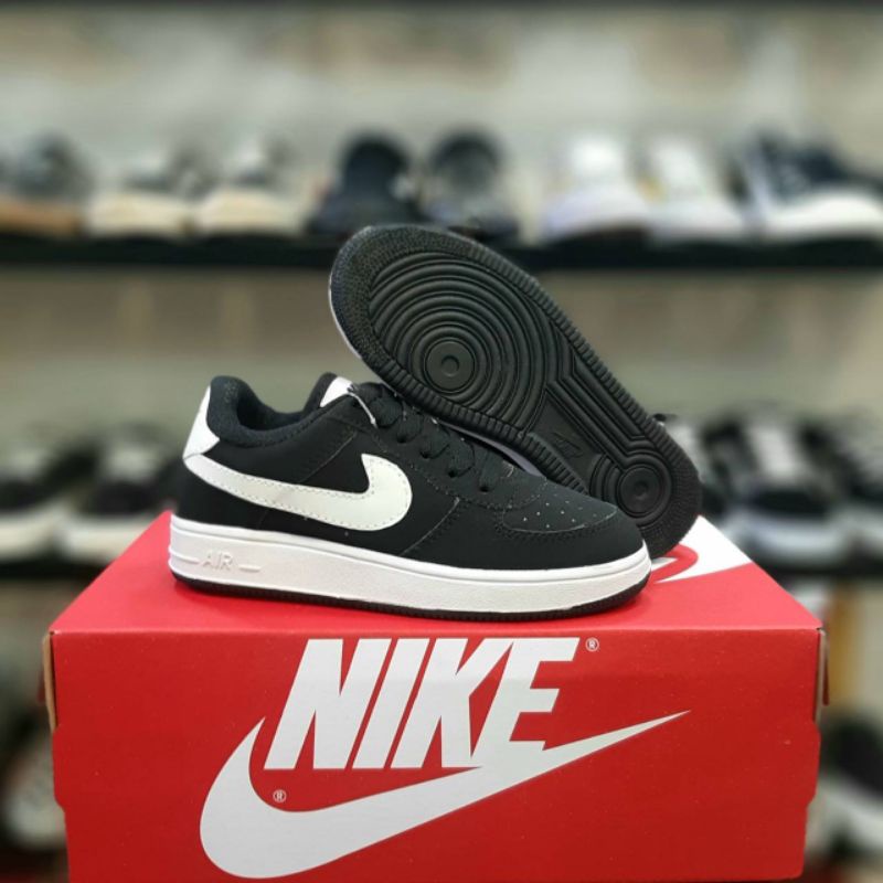 SEPATU NIKE AIR FORCE ANAK SEPATU ANAK LAKI LAKI PREMIUM HIGH QUALITY SEPATU ANAK PUTIH KADO