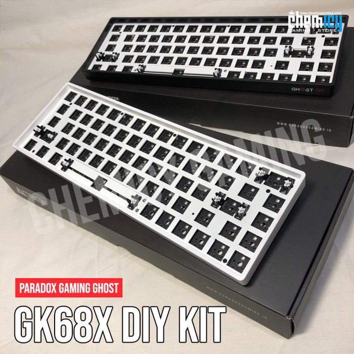 Paradox Gaming GHOST DIY GK68X Wired Kit RGB Hot Swap Custom Keyboard