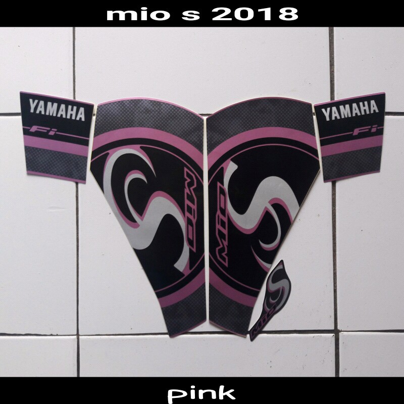 sticker motor mio s 2018 pink