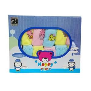 12 Pcs Celana Pop Bayi Happy Time SNI Kemasan Dus - 1 Lusin Celana Bayi Pop Murah