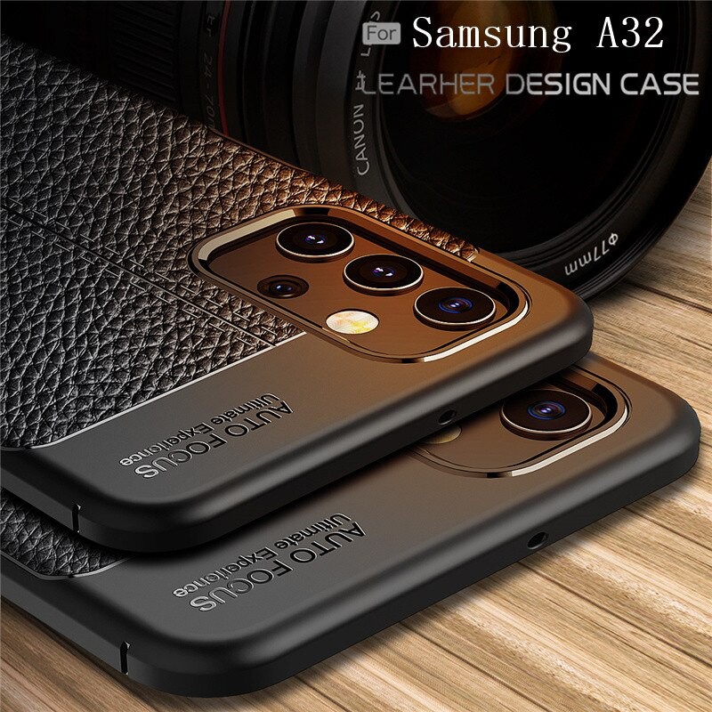 Case Samsung A32 4G 2021 New Softcase Leather Premium Casing