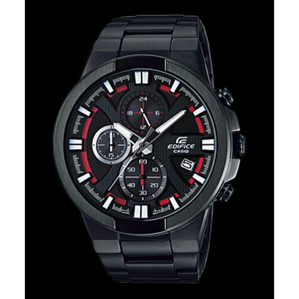 Jam Tangan Casio Edifice Original Pria EFR 544BK 1A4
