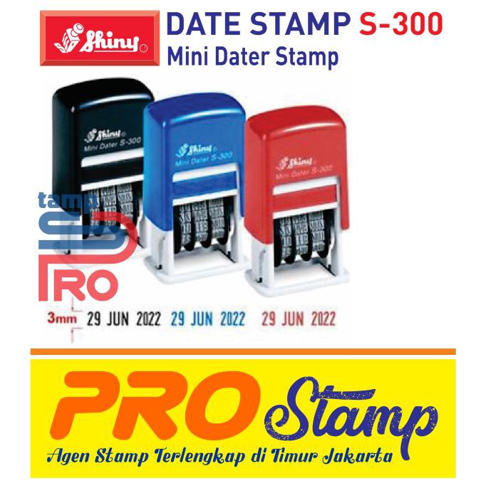 

Stempel Shiny S-300 (Mini Dater)