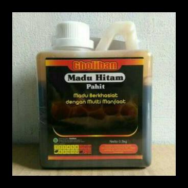 

Madu Hitam Pahit Gholiban 500 Gram