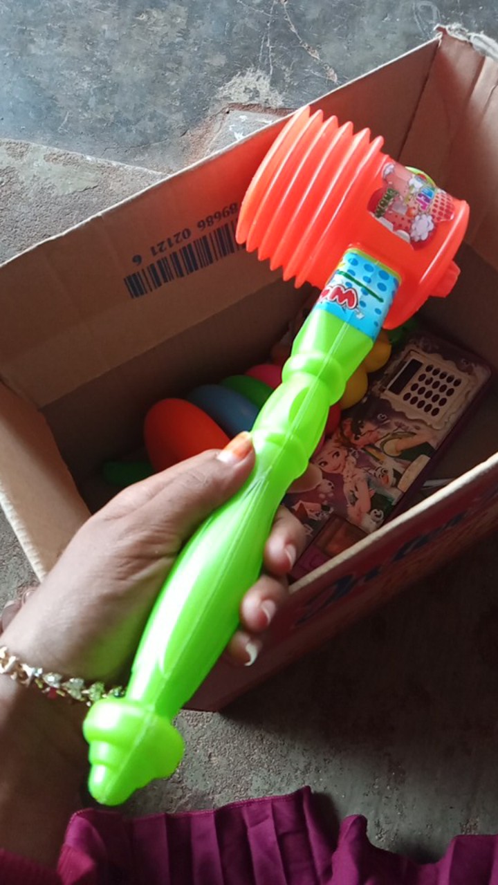 Mainan Palu Cit Smile Jumbo 31 Cm Dan 29 Cm / Hammer Plastik Karet